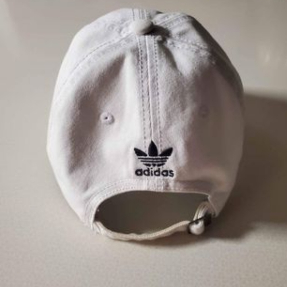 White Adidas Cap
